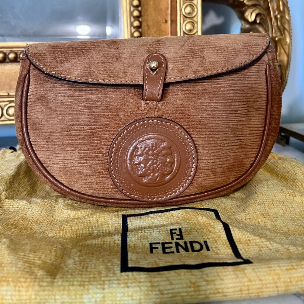 ***SOLD*** VINTAGE FENDI JANUS CROSSBODY/BELT BAG